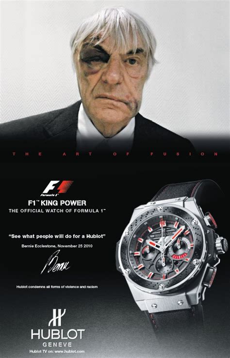 bernie ecclestone hublot